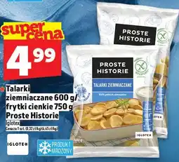 Topaz Talarki ziemniaczane 600 g/frytki cienkie 750 g Proste Historie oferta