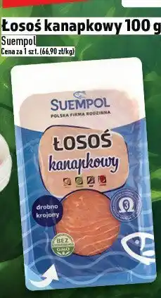 Topaz Łosoś kanapkowy 100 g Suempol oferta