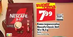 Topaz Kawa rozpuszczalna Nescafe Classic 3in1 10 x 16,5 g Nestle oferta