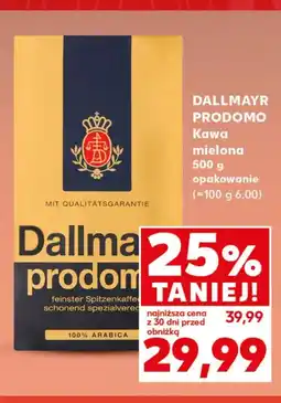 Kaufland Kawa mielona Dallmayr oferta