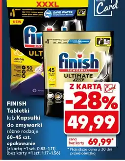 Kaufland Tabletki do zmywarki Finish oferta