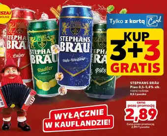 Kaufland Piwo STEPHANS BRÄU oferta