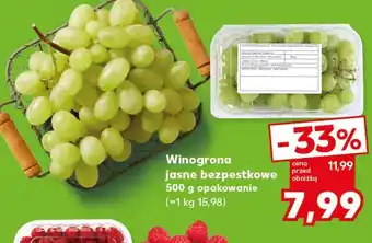Kaufland Winogrona oferta