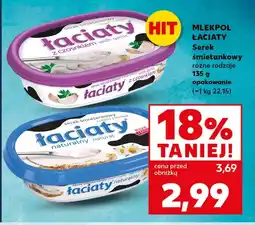Kaufland Serek śmietankowy Mlekpol oferta