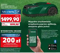 Kaufland Robot koszący Parkside oferta