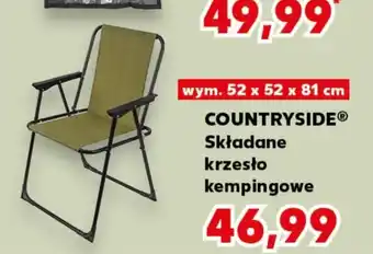 Kaufland Krzesło kempingowe oferta