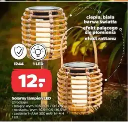 Netto Lampion solarny na słupku 10.5 x 36.5 cm oferta