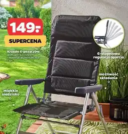Netto Krzesło ogrodowe 6-pozycyjne oferta