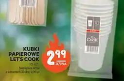 Stokrotka Market KUBKI PAPIEROWE LET’S COOK oferta