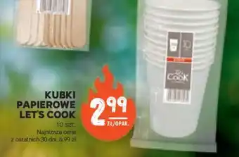 Stokrotka Market KUBKI PAPIEROWE LET’S COOK oferta