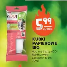 Stokrotka Market Kubki Papierowe Bio oferta