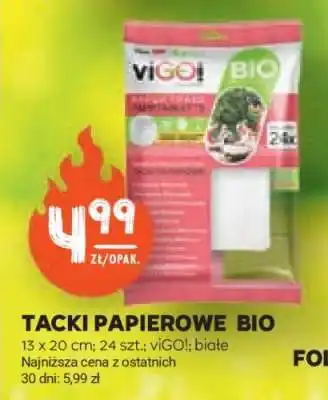 Stokrotka Market Tacki papierowe BIO oferta