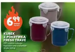 Stokrotka Market Kubek z pokrywką Fresh Travé oferta