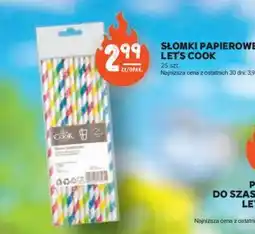 Stokrotka Market Słomki papierowe Let’s Cook oferta