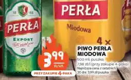 Stokrotka Market Piwo Perła Miodowa oferta