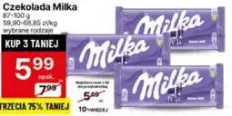 Delikatesy Centrum Czekolada Milka 87-100g oferta