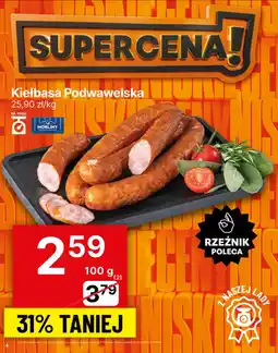 Delikatesy Centrum Kiełbasa Podwawelska 100g Morliny oferta