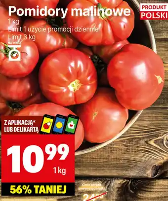Delikatesy Centrum Pomidory malinowe 1kg Delikatesy Centrum oferta