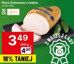 Delikatesy Centrum Pierś gotowana z indyka Czajka oferta