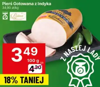 Delikatesy Centrum Pierś gotowana z indyka Czajka oferta