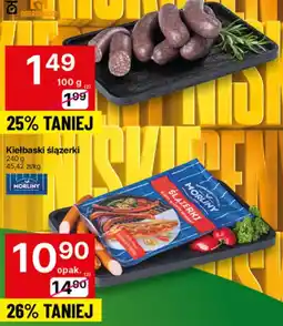 Delikatesy Centrum Kiełbaski ślązerki Morliny oferta