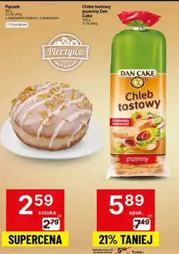 Delikatesy Centrum Chleb tostowy pszenny Dan Cake oferta