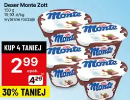 Delikatesy Centrum Deser Monte Zott 150g oferta