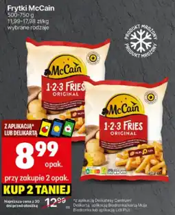 Delikatesy Centrum Frytki McCain 500-750g oferta