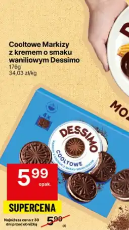 Delikatesy Centrum Ciastka Cooltowe Markizy z kremem o smaku waniliowym Dessimo 176g oferta