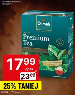 Delikatesy Centrum Herbata Dilmah Premium 100 torebek oferta