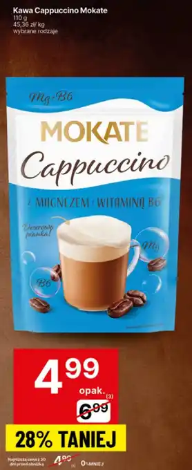 Delikatesy Centrum Kawa Cappuccino Mokate 110g oferta