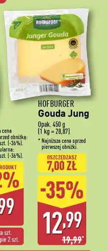 ALDI Hofburger gouda jung oferta