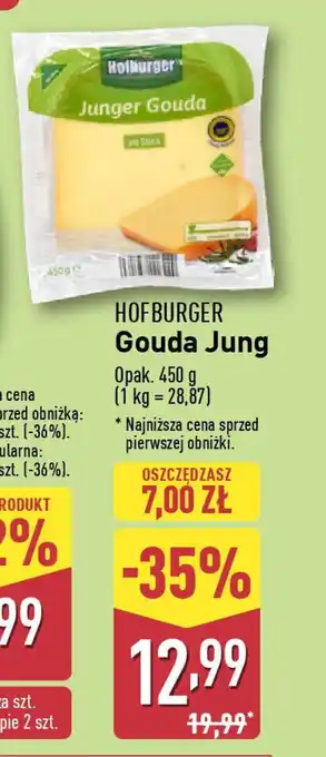 ALDI Hofburger gouda jung oferta