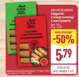 ALDI ASIA GREEN GARDEN Sajgonki z wieprzowiną/ z warzywami oferta