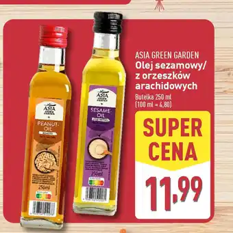 ALDI ASIA GREEN GARDEN Olej sezamowy/ z orzeszków arachidowych oferta