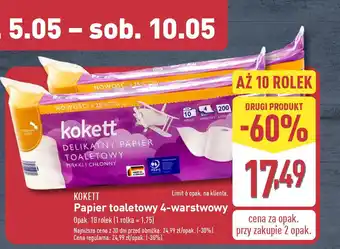 ALDI KOKETT Papier toaletowy 4-warstwowy oferta