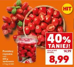 Kaufland Pomidory rzymskie mini 500 g opakowanie oferta