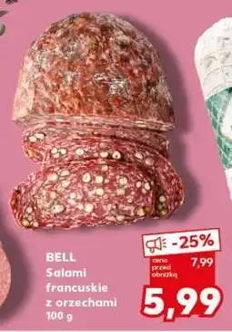 Kaufland BELL Salami francuskie z orzechami 100 g oferta