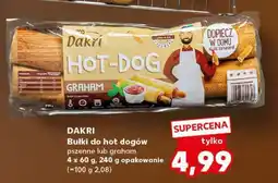 Kaufland DAKRI Bułki do hot dogów oferta