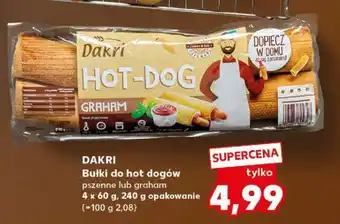 Kaufland DAKRI Bułki do hot dogów oferta