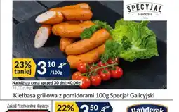Sużyw Kiełbasa grillowa z pomidorami Specjał Galicyjski oferta