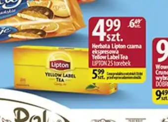 Delisso Delikatesy Herbata Lipton czarna ekspresowa Yellow Label Tea oferta