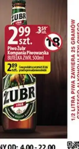 Delisso Delikatesy Piwo Zubr oferta