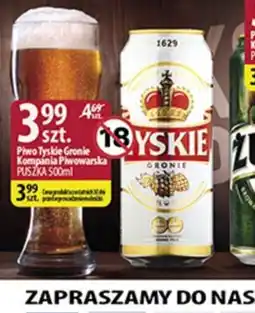 Delisso Delikatesy Piwo Tyskie Gronie oferta