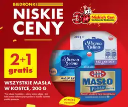 Biedronka Masło w kostce 200g oferta