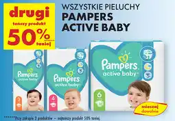 Biedronka Pieluchy Pampers Active Baby oferta