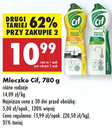 Biedronka Mleczko CIF oferta