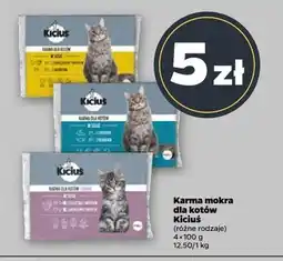 Netto Karma dla kota z indykiem i cielęciną Kiciuś oferta