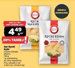Netto Ser rycki maasdam Ryki oferta
