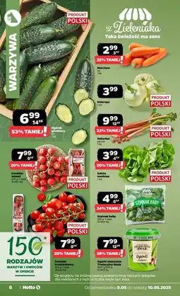 Netto Ogórek gruntowy polska oferta